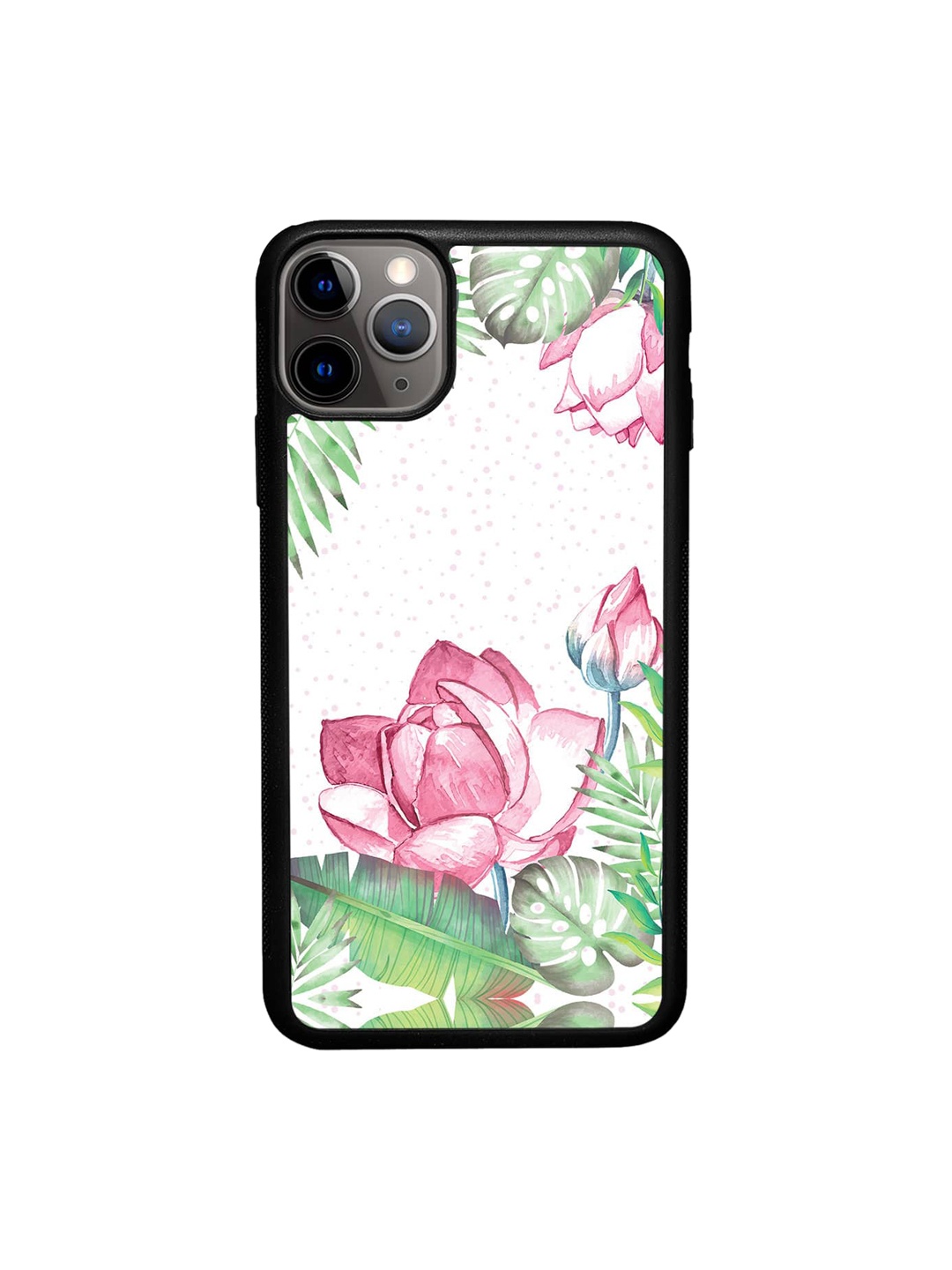 

macmerise Printed iPhone 11 Pro Max Bumper Case Cover, Pink