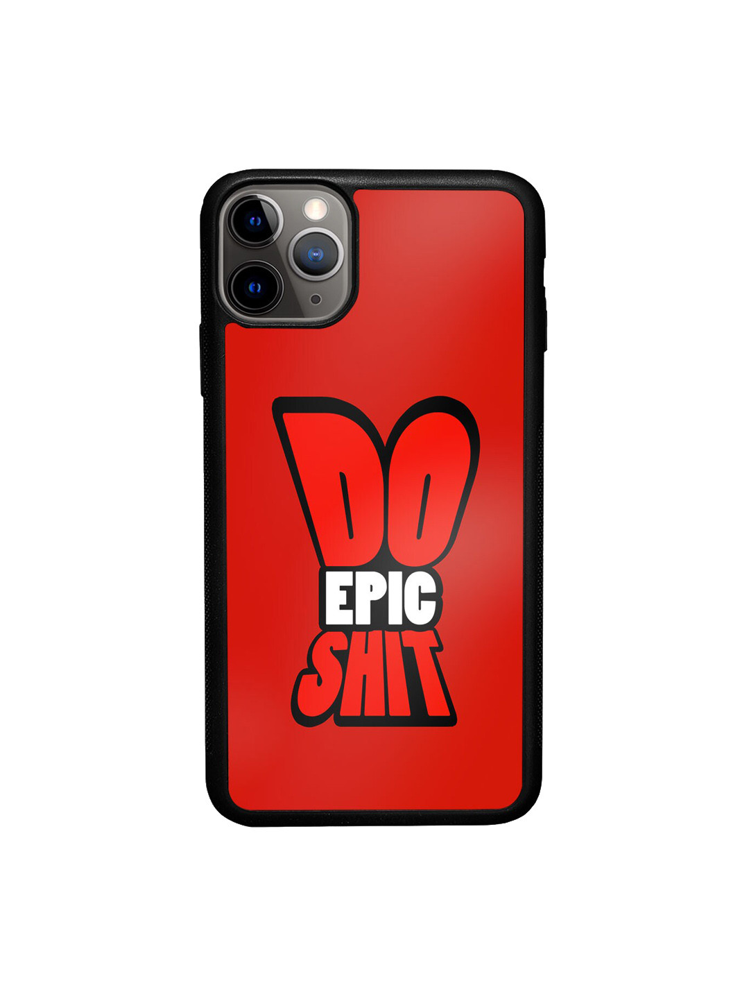 

macmerise Printed iPhone 11 Pro Max Phone Bumper Case Cover, Red