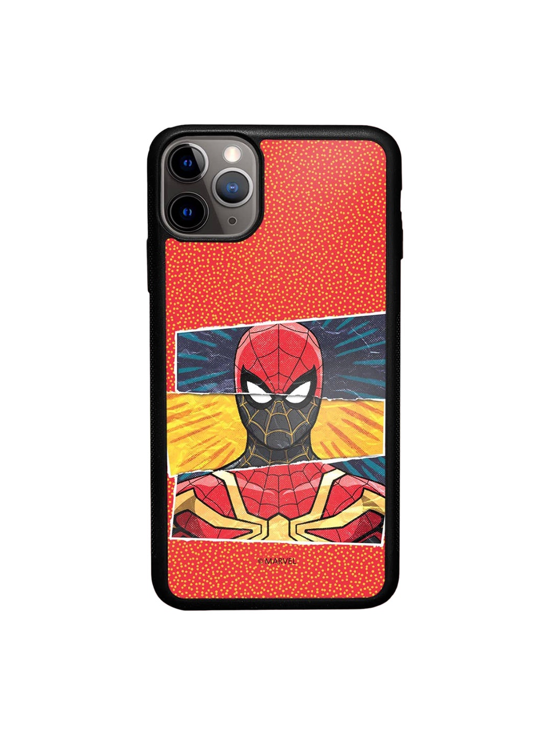 

macmerise Spider Man Engage iPhone 11 Pro Max Bumper Case Cover, Red