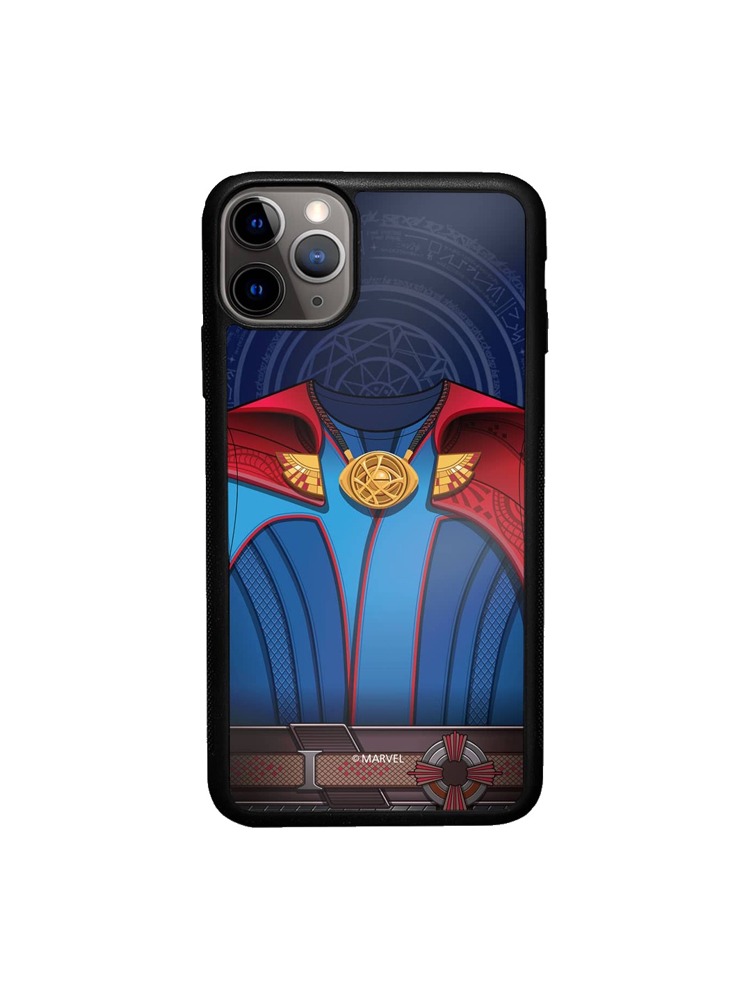 

macmerise Doctor Strange Printed iPhone 11 Pro Max Bumper Case Cover, Blue