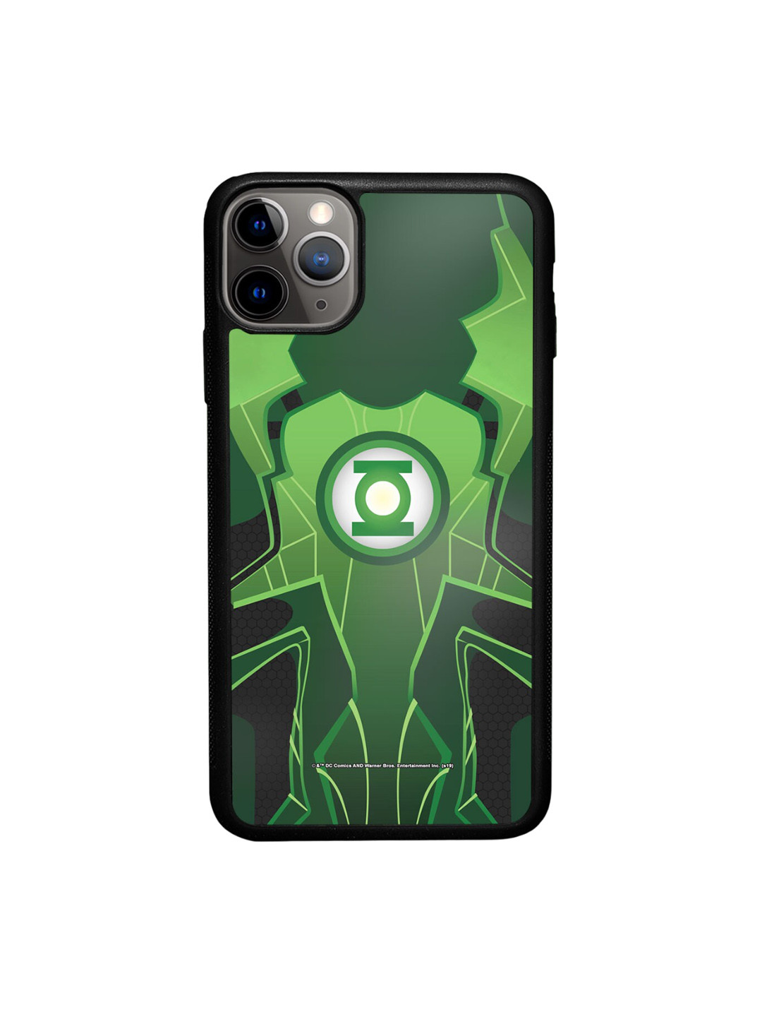 

macmerise Suit Up Lantern Printed iPhone 11 Pro Max Phone Bumper Case Cover, Green
