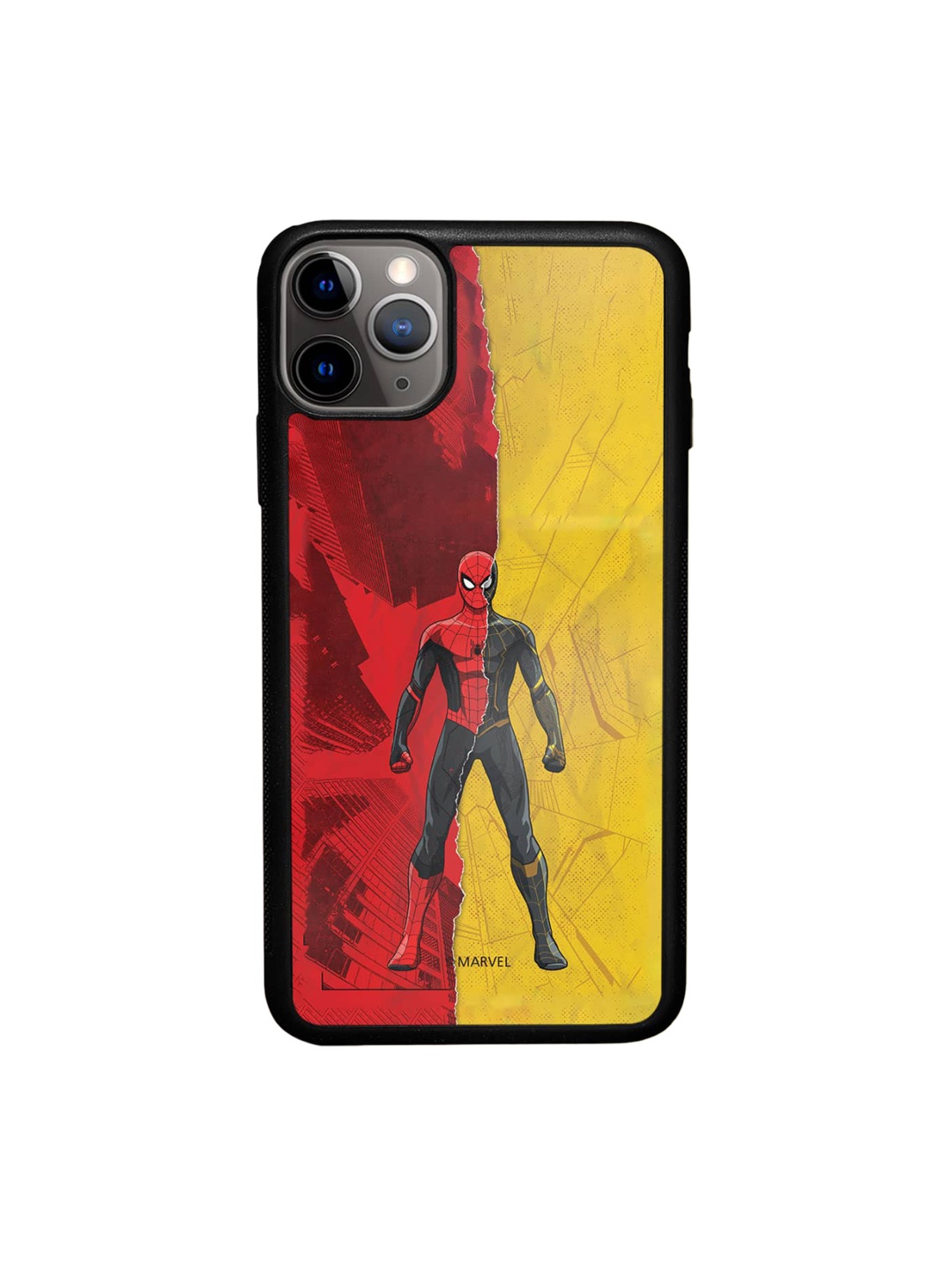 

macmerise Peter Printed iPhone 11 Pro Max Bumper Phone Back Cover, Red