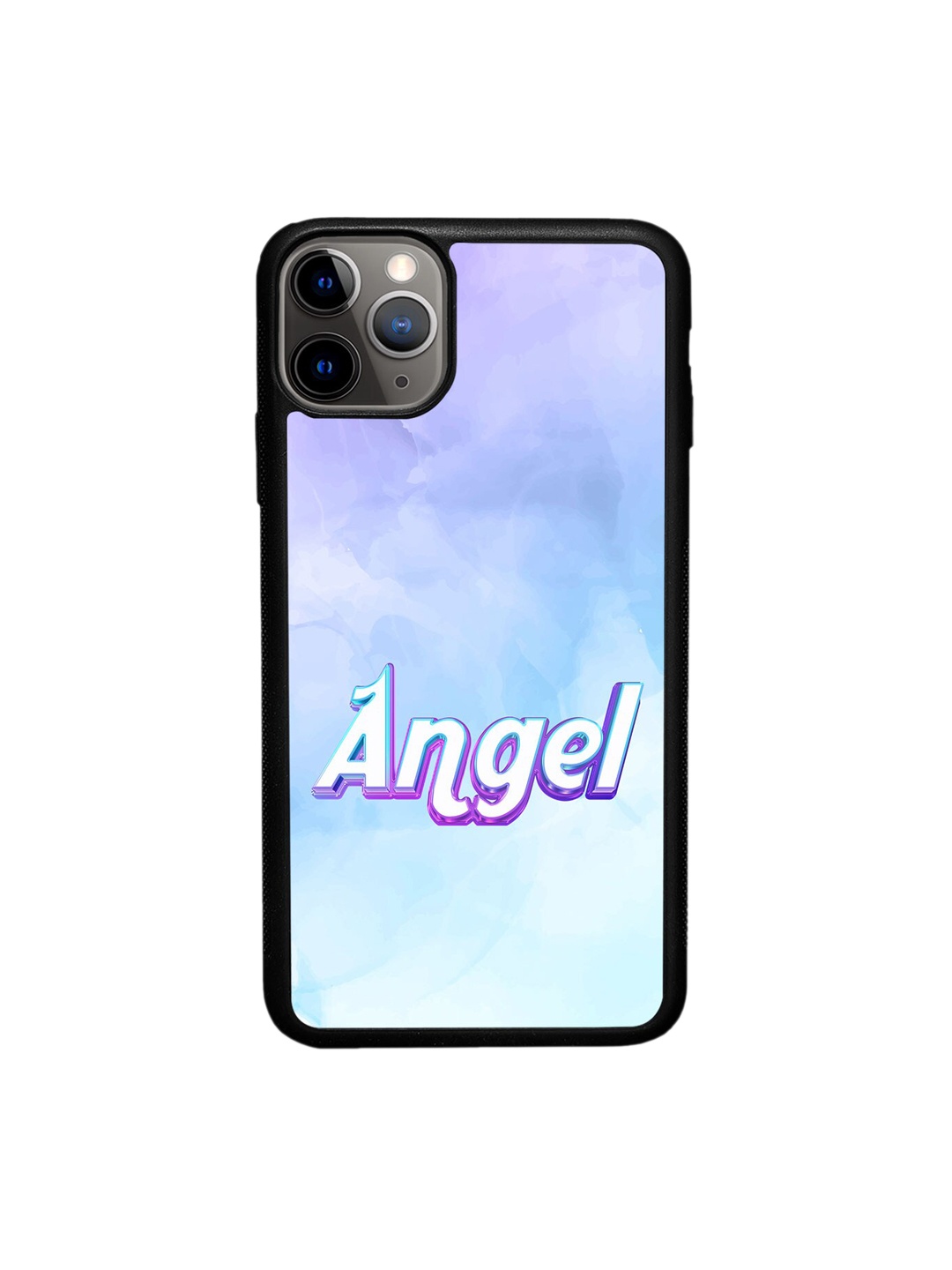 

macmerise Typography Printed iPhone 11 Pro Max Bumper Case Co, Blue