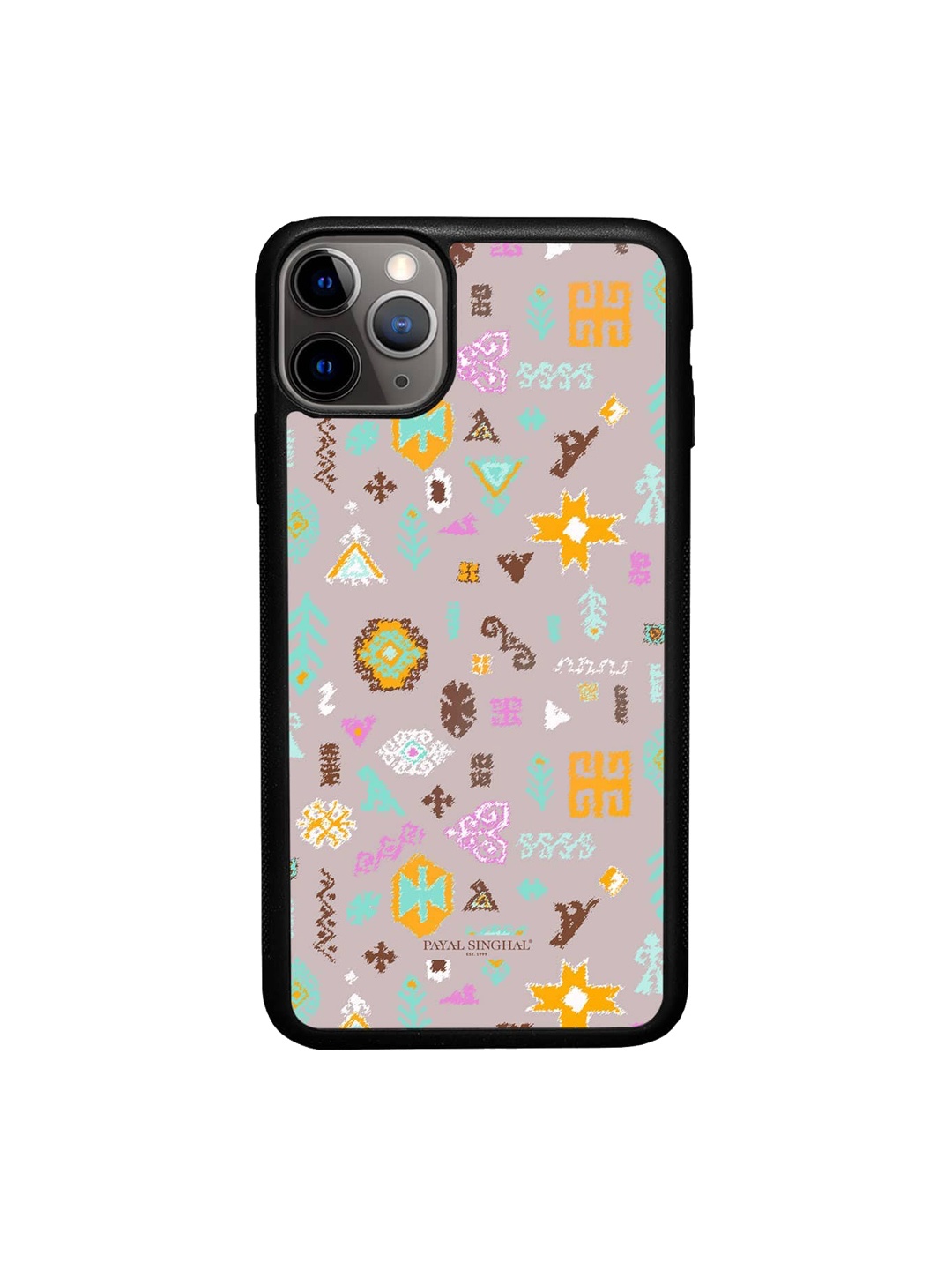 

macmerise Quirky Printed iPhone 11 Pro Max Bumper Case Cove, Purple