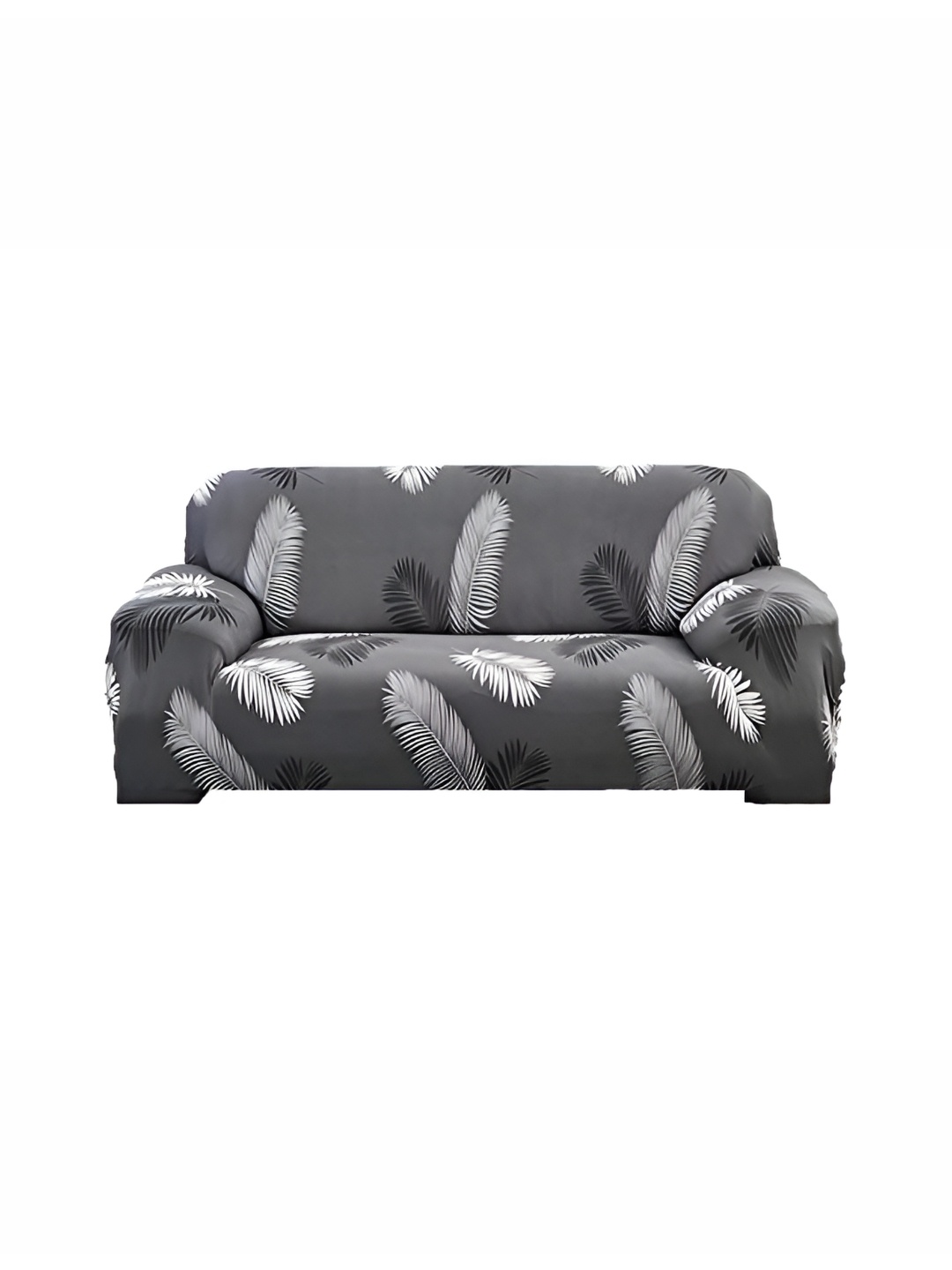 

TONY STARK Grey & White Printed 1 Seater Cover With Arms
