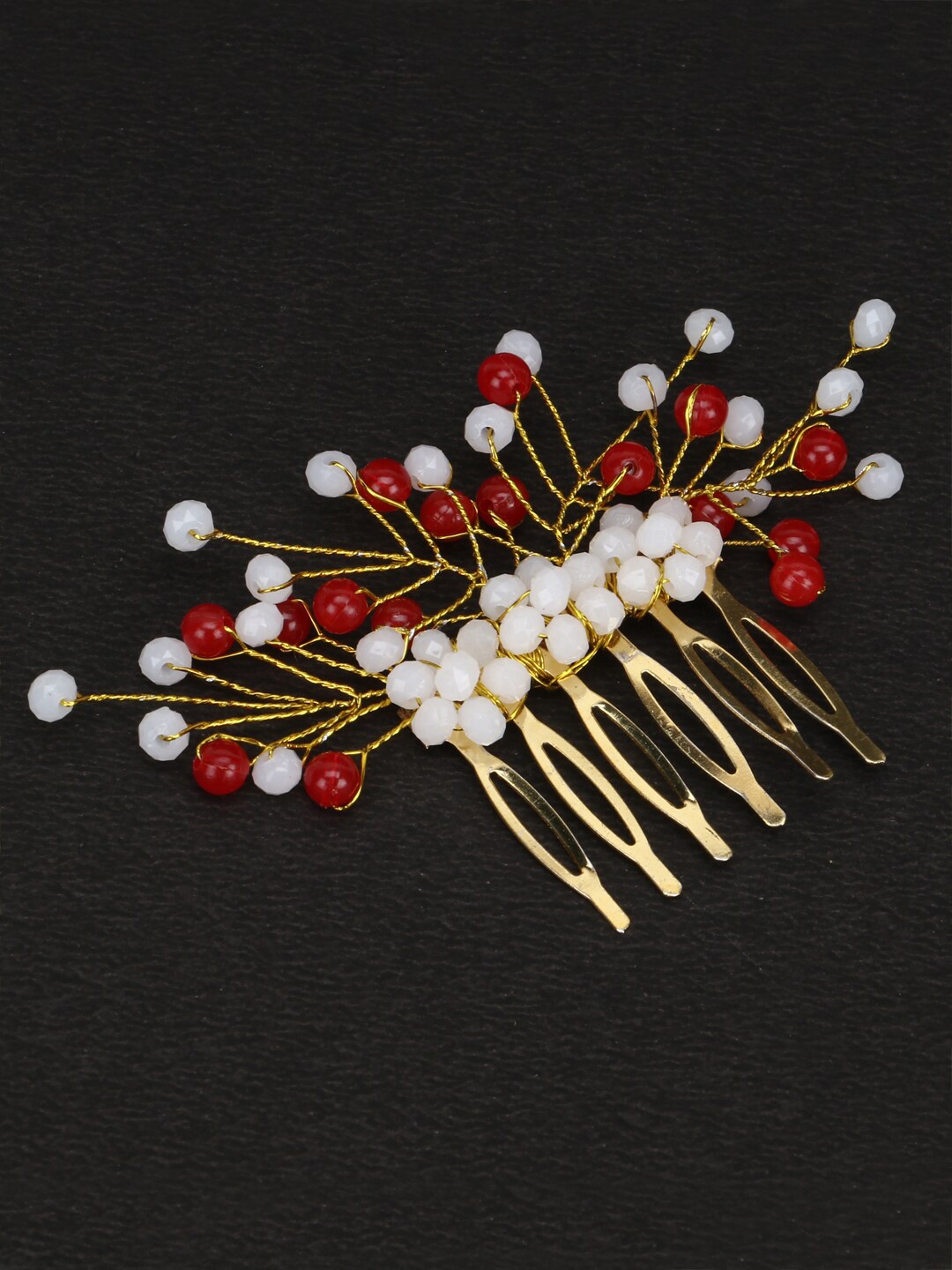 

Krelin Gold-plated Beaded Hair Accessory Set