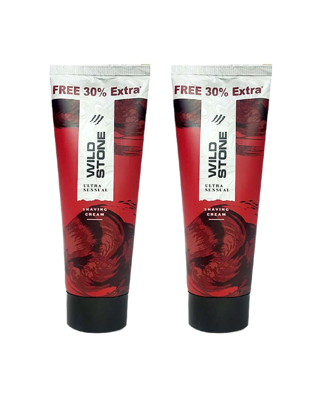 

Wild stone Set Of 2 Ultra Sensual Shaving Cream - 78g Each, Red