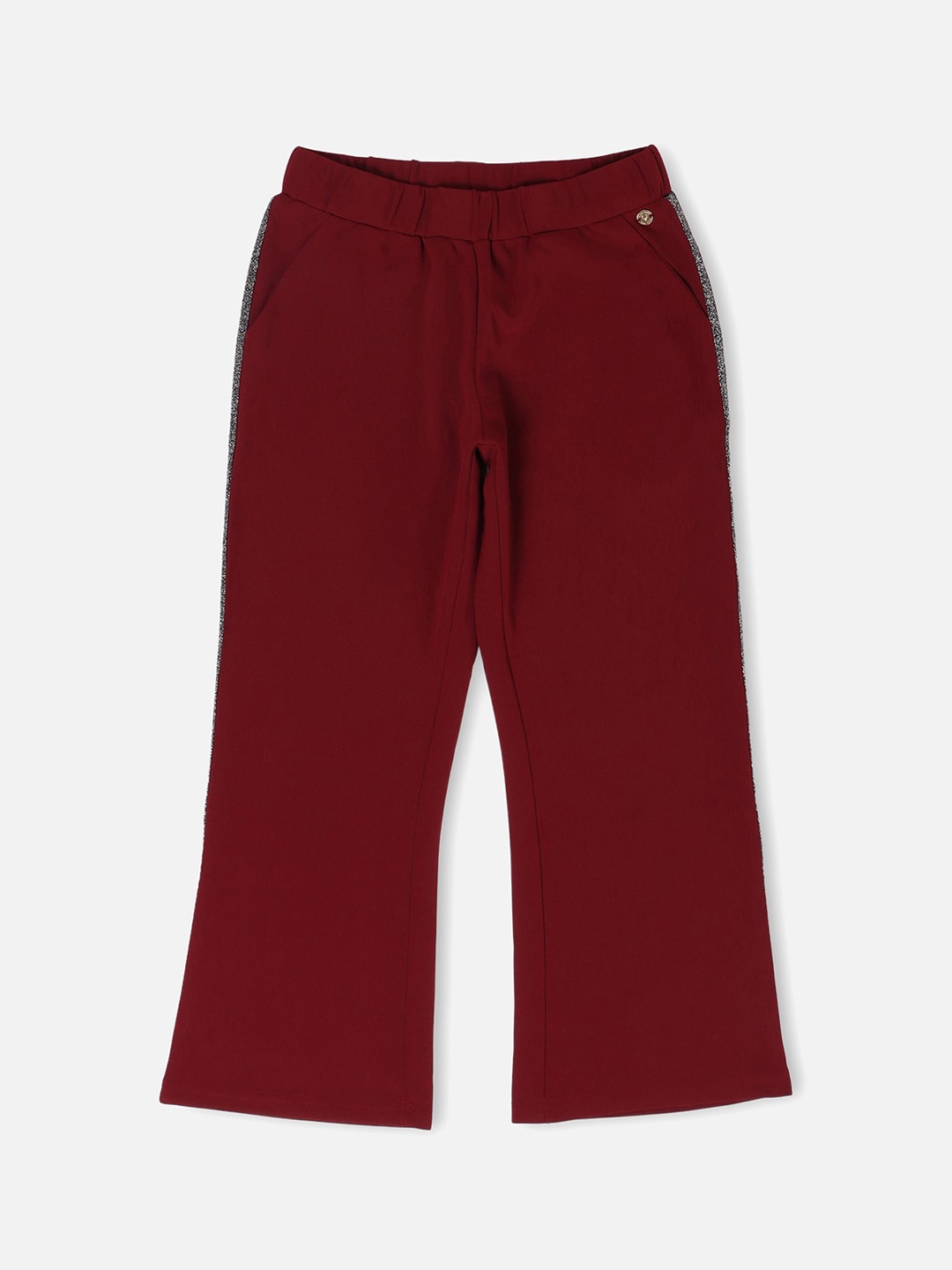 

Allen Solly Junior Girls Smart Cotton Regular Fit Trousers, Maroon