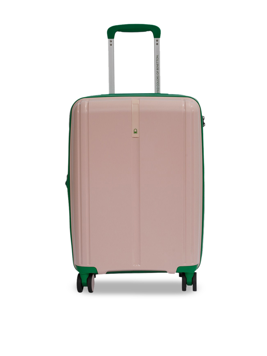 

United Colors of Benetton Hard-Sided Large Trolley Suitcase - 130 L, Pink
