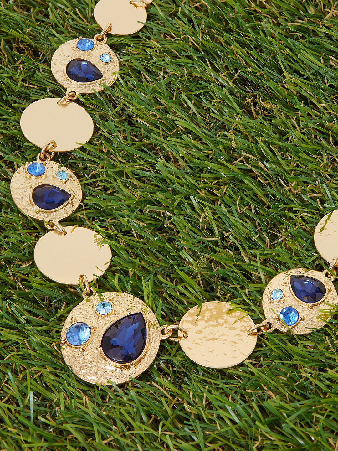 

Accessorize Gold Plated Stone Studded Necklace