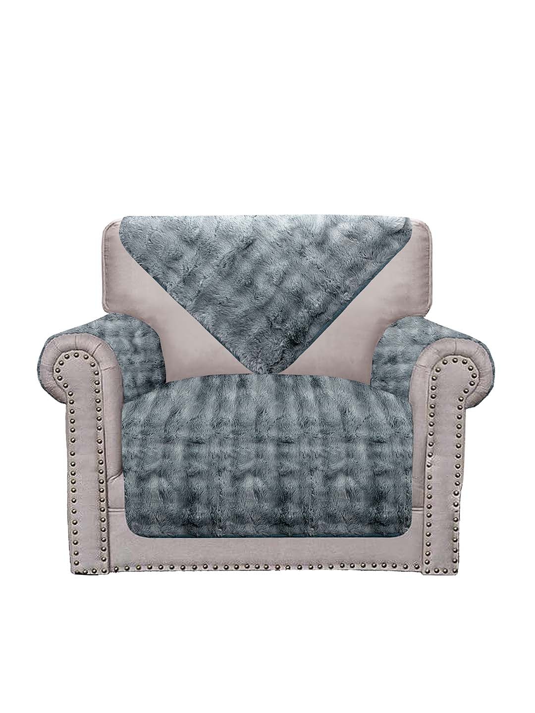 

Cortina Grey Non Slip One Seater Sofa Covers