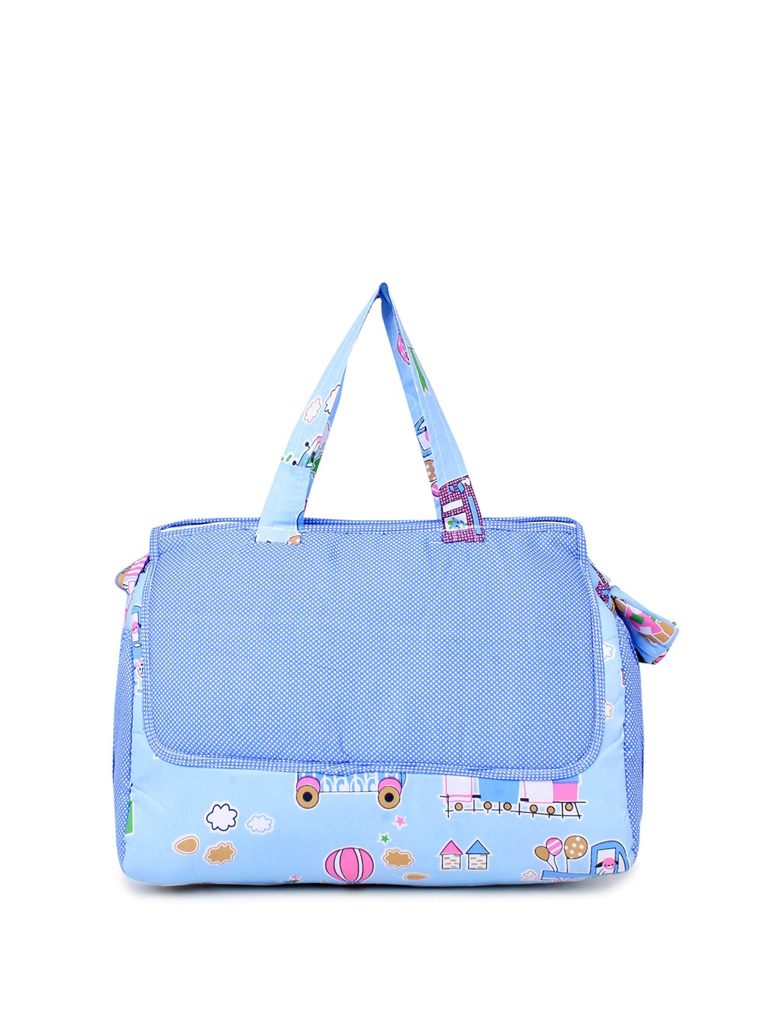 

Bag Pepper Kids Printed Light Weight Diaper Bag, Blue