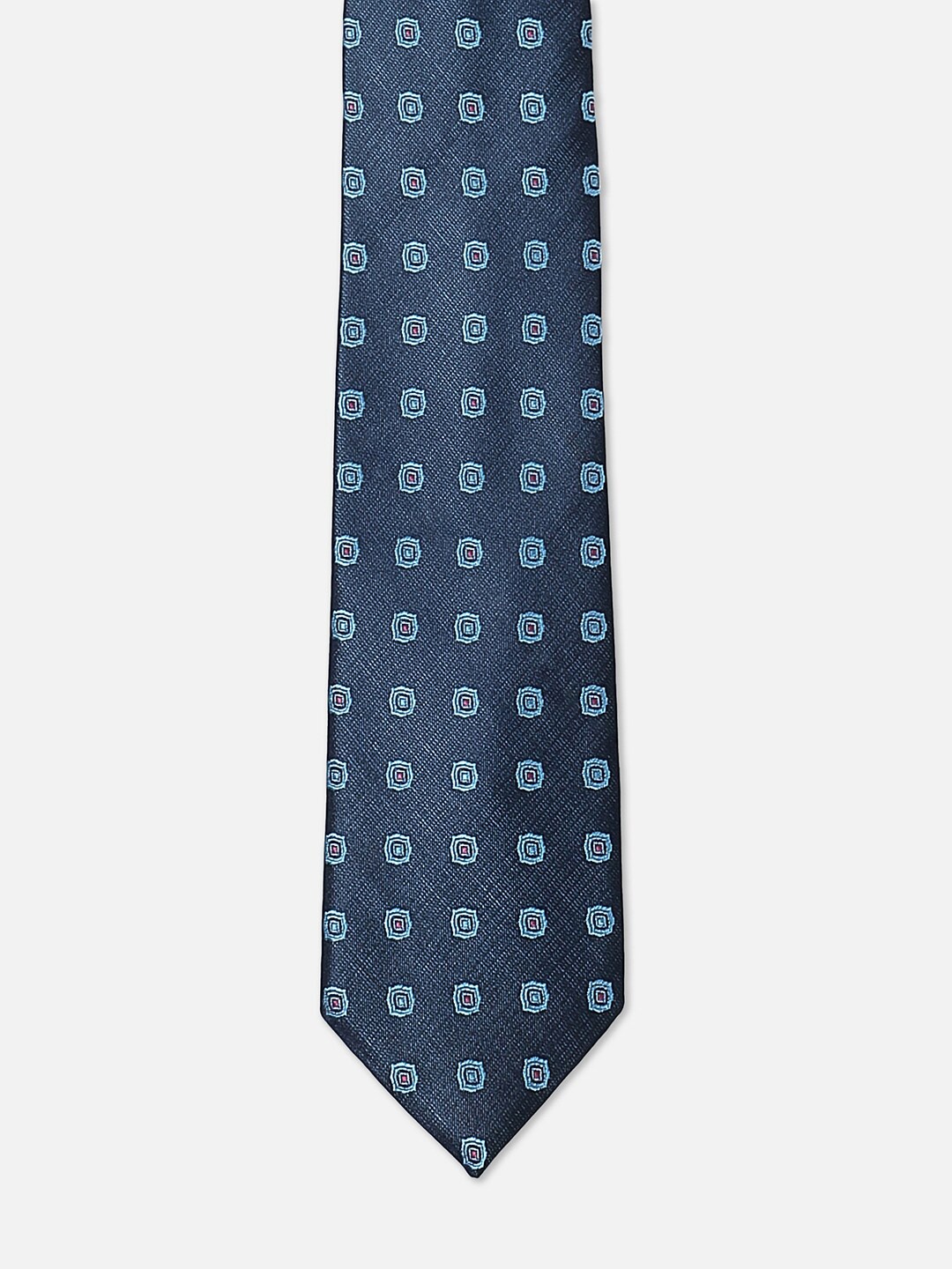 

Allen Solly Ethnic Motif Woven Design Broad Tie, Blue