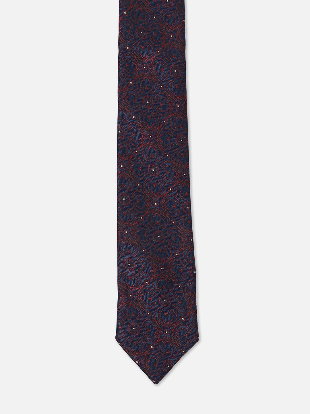 

Allen Solly Men Woven Design Formal Broad Tie, Navy blue