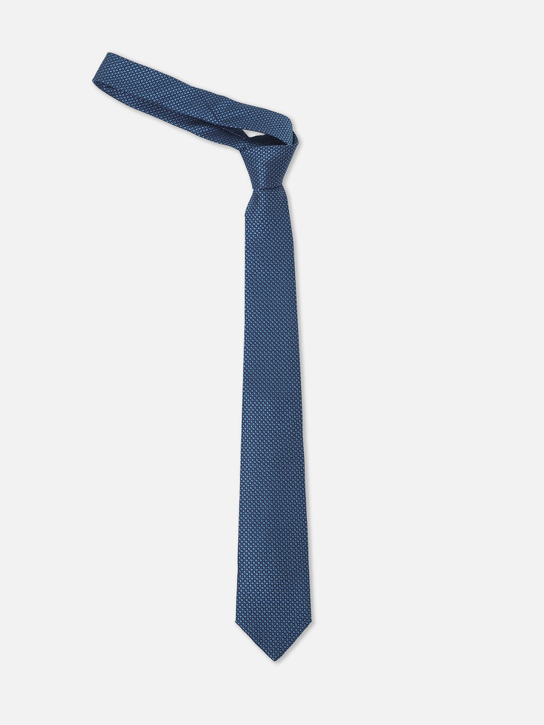 

Allen Solly Men Embroidered Formal Tie, Blue