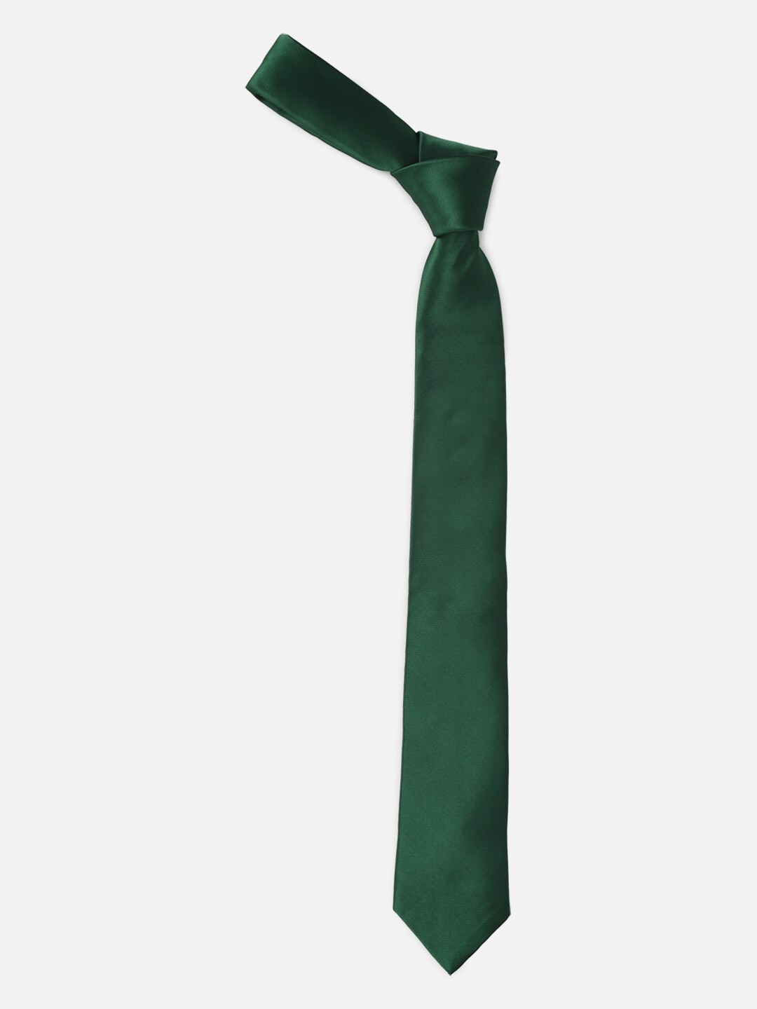 

Allen Solly Men Textured Formal Skinny Tie, Green