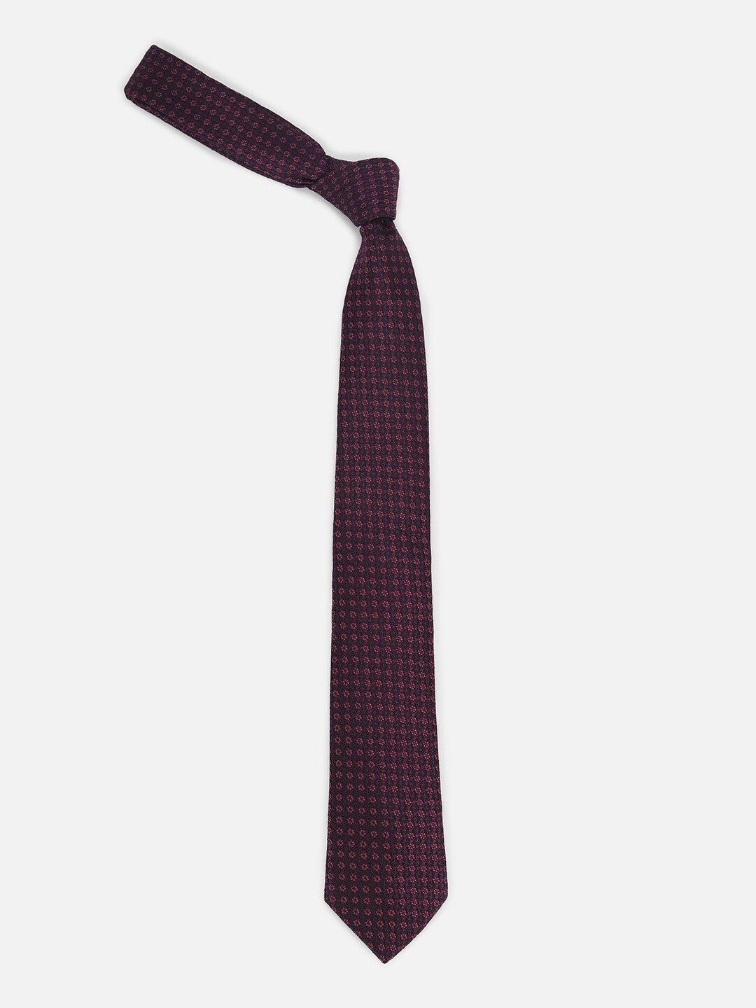 

Allen Solly Men Embroidered Tie, Maroon