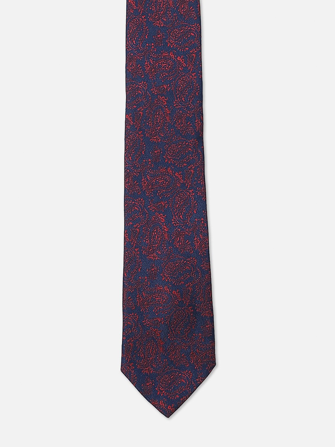 

Allen Solly Men Embroidered Formal Tie, Navy blue