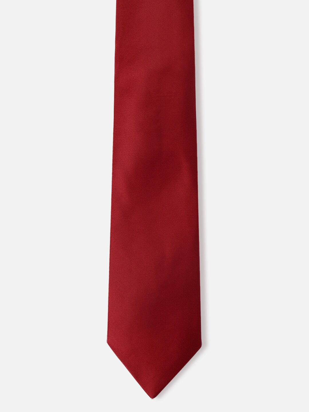 

Allen Solly Men Formal Skinny Tie, Red
