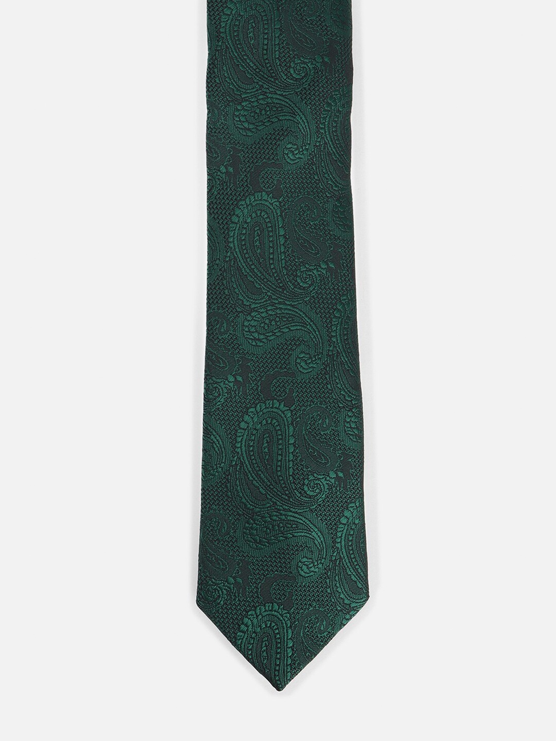 

Van Heusen Men Paisley Printed Tie, Green