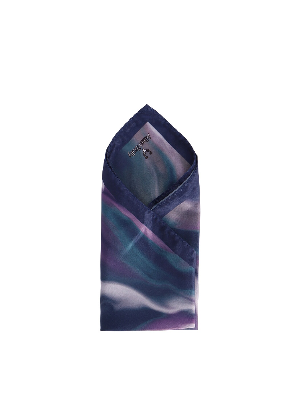 

Allen Solly Men Printed Pocket Squares, Navy blue