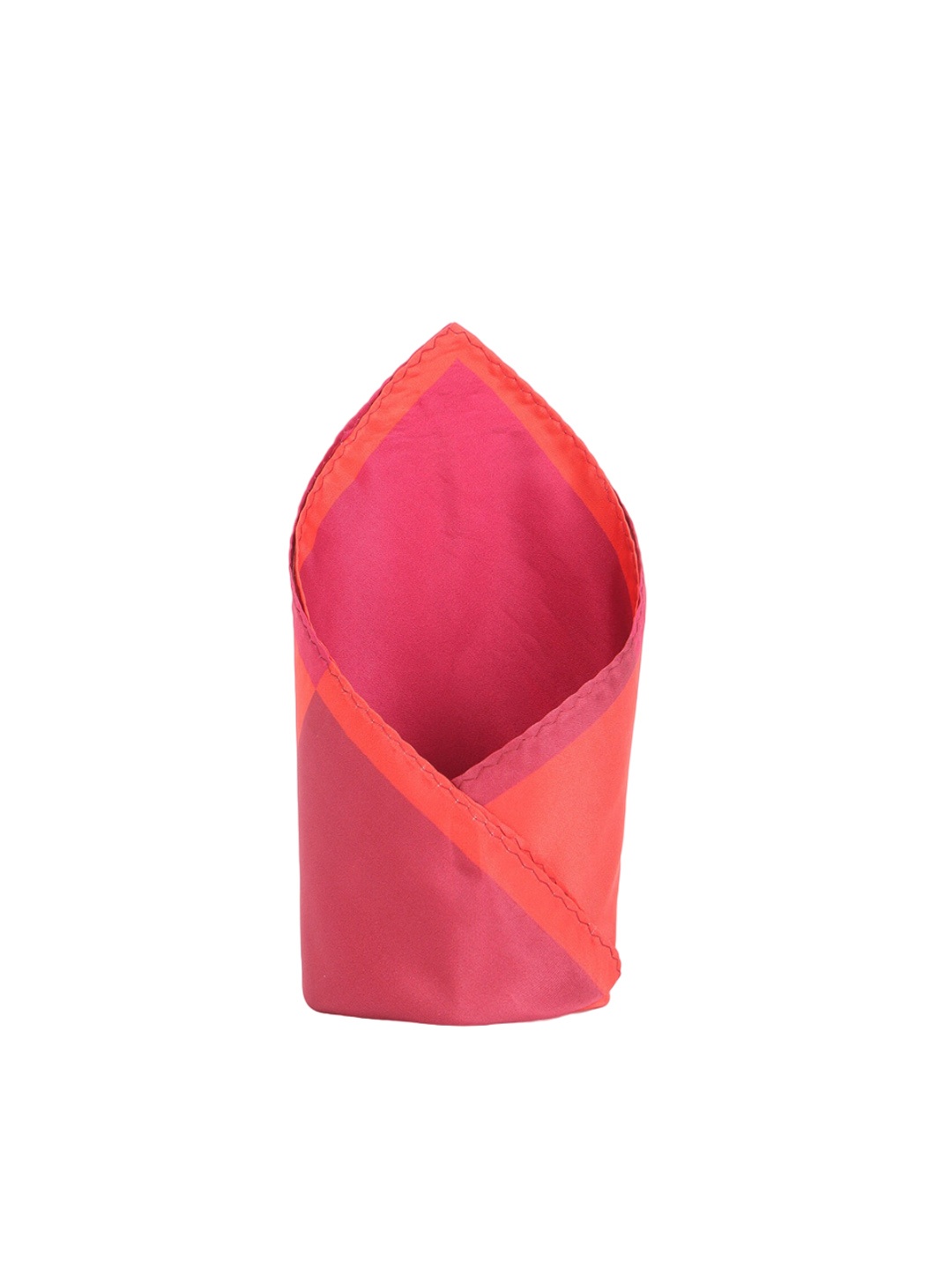 

Allen Solly Colourblocked Microfiber Pocket Squares, Red