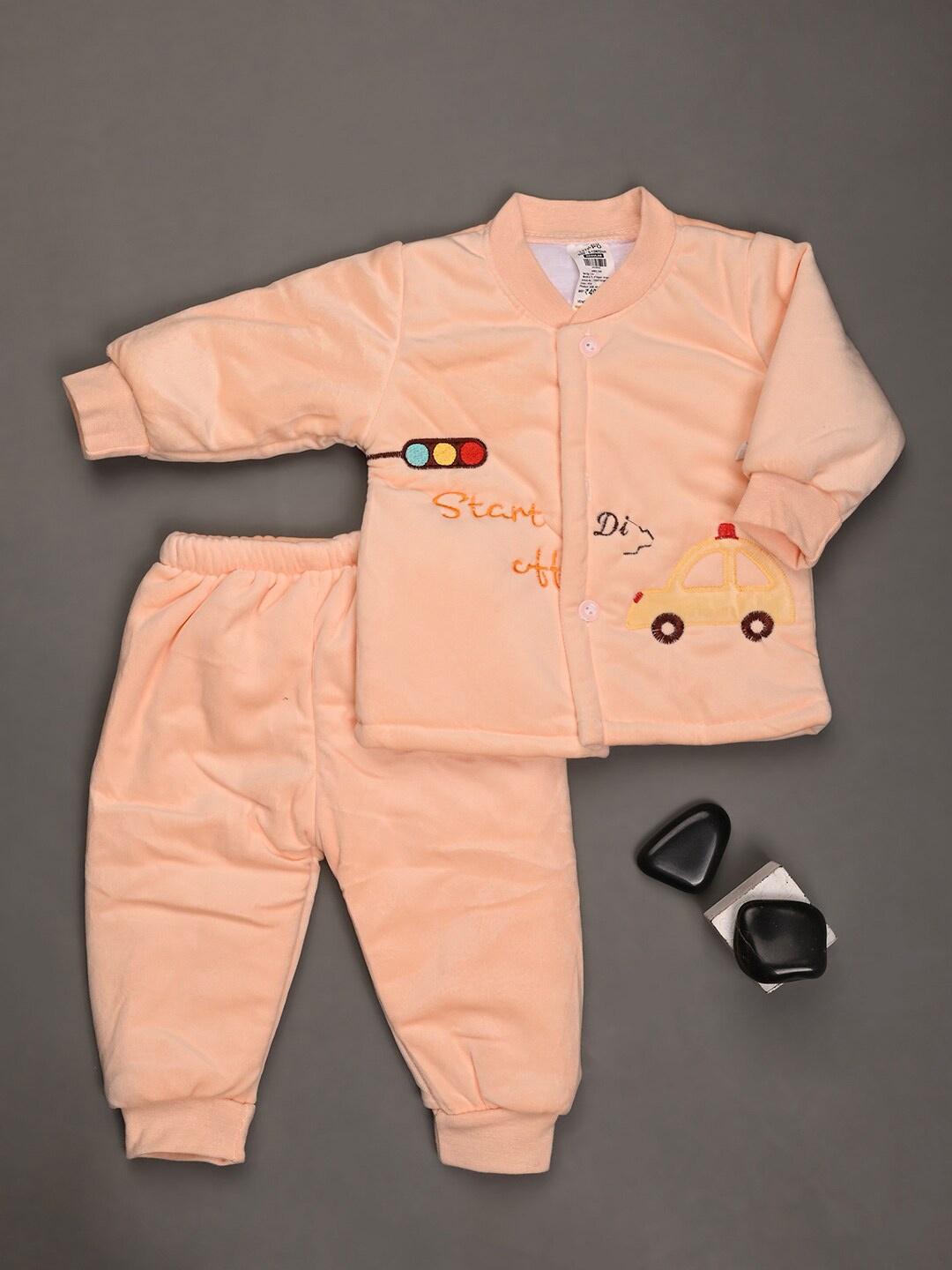 

V-Mart Infant Kids Pure Cotton Clothing Set, Pink