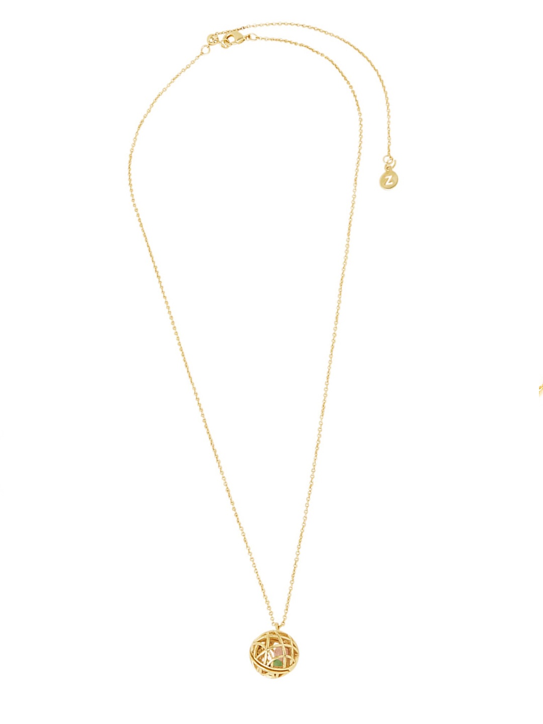 

Accessorize London 14K Gold-plated Semi-precious Stone Necklace
