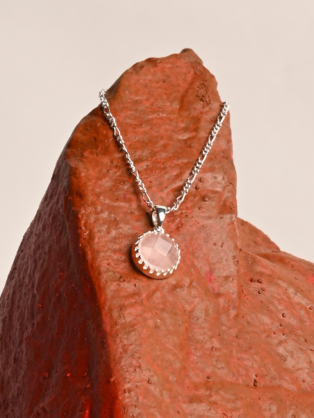 

Accessorize Silver-Plated Pendant With Chain