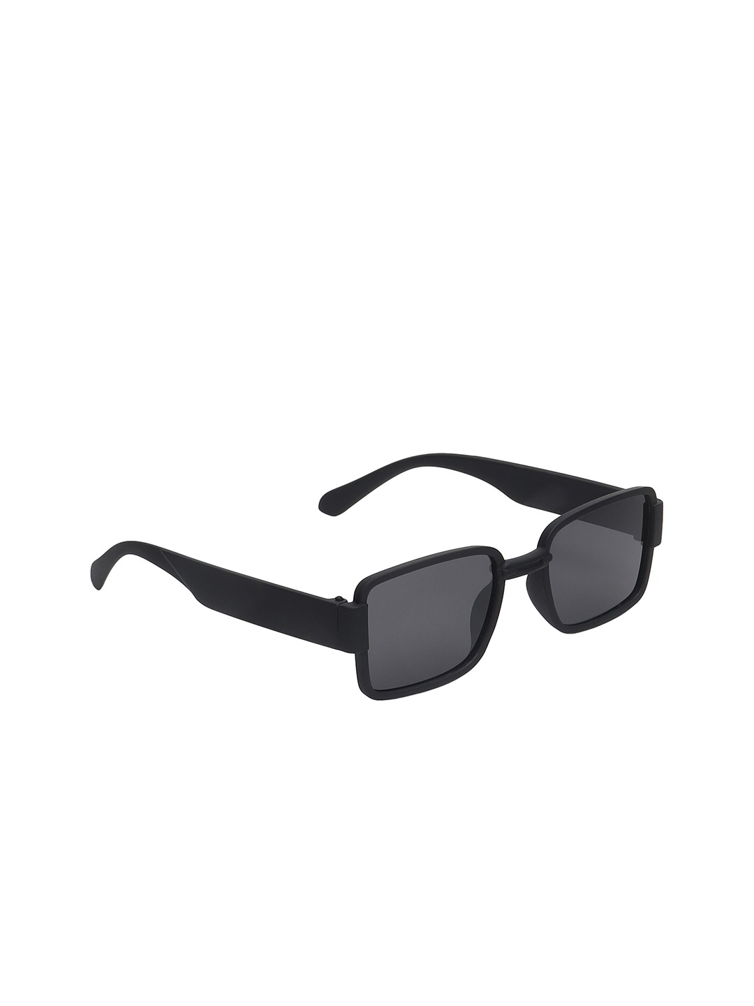 

SCAGLIA Unisex Square Sunglasses with UV Protected Lens-SCG_SMILTY_BLK, Black