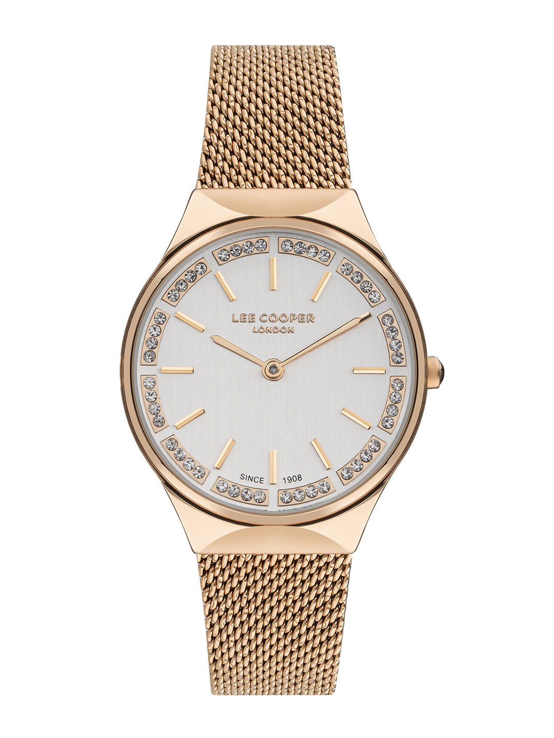 

Lee Cooper Women Stainless Steel Bracelet Style Straps Analogue Watch LC07862.430, Silver