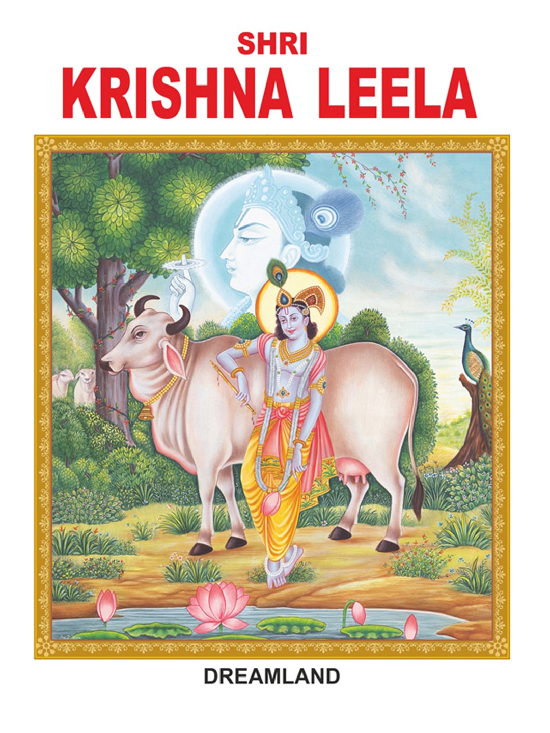 

Dreamland Kids Shri Krishna Leela Religion Book, White