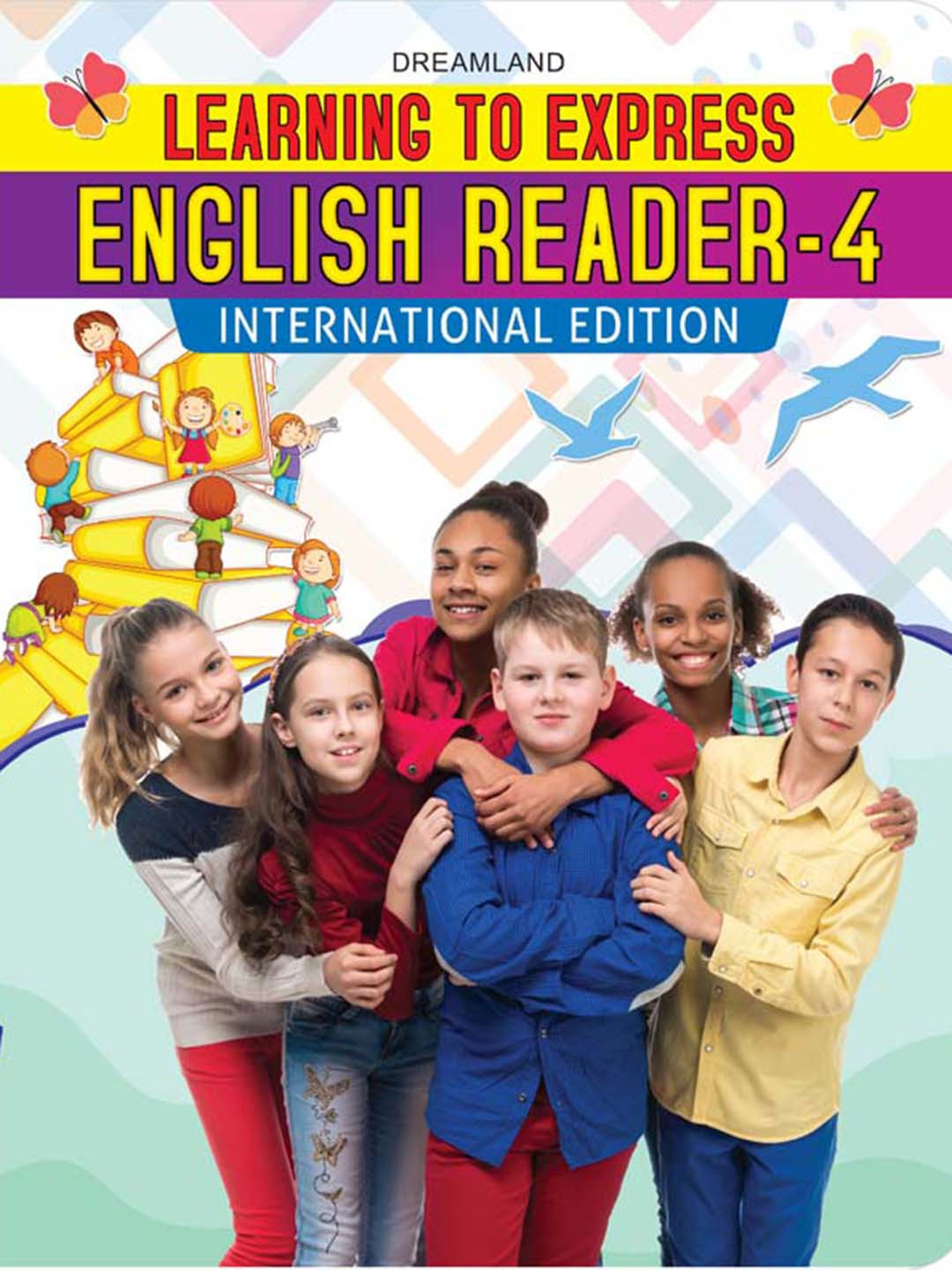 

Dreamland Kids English Reader 4 School Textbooks, White