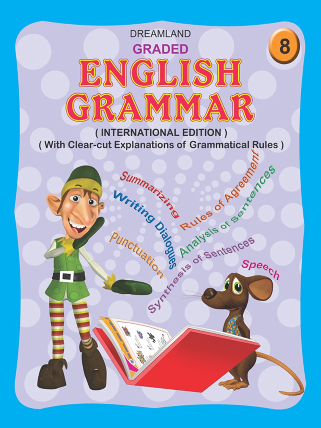 

Dreamland Kids Graded English Grammar Part 8 Text Book, Blue