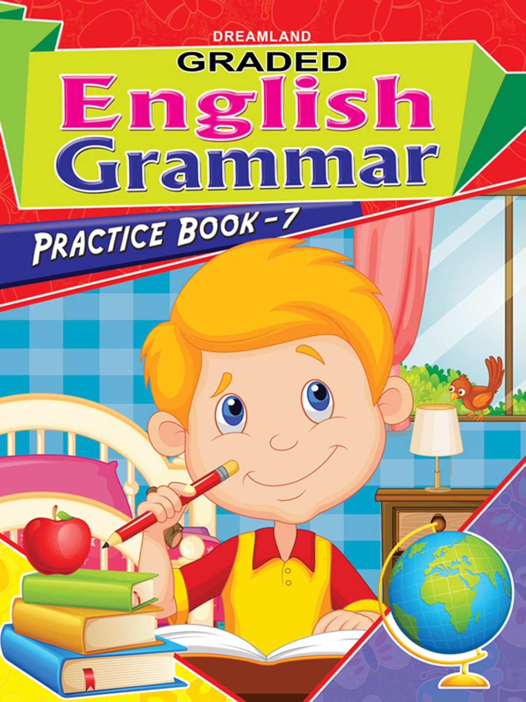 

Dreamland Kids English Grammar Practice Book - 7, Blue