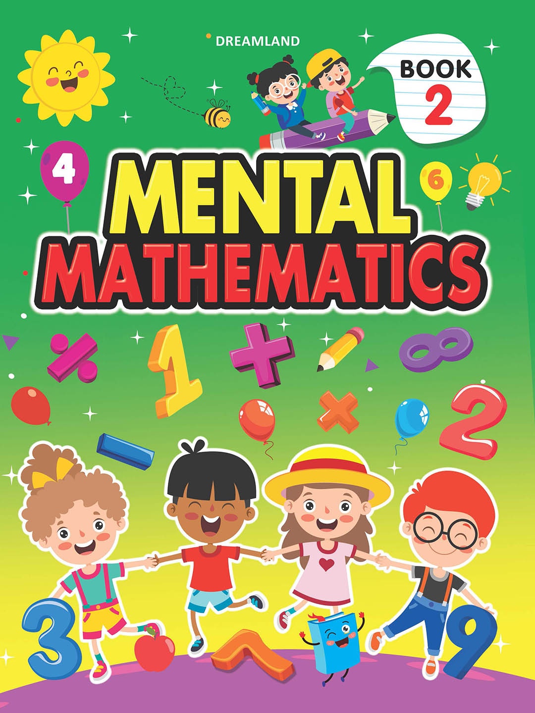

Dreamland Kids Mental Mathematics Book School Textbooks for Children, Red