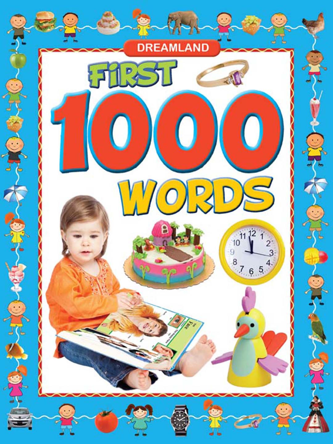 

Dreamland Kids First 1000 Words Book, Blue