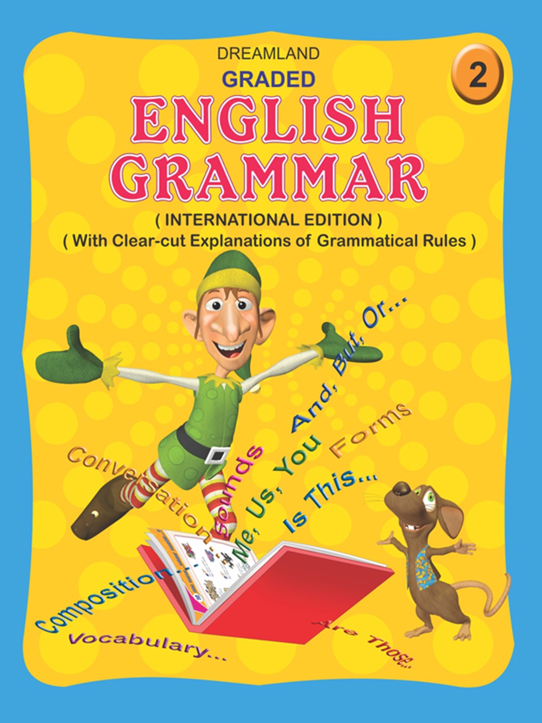 

Dreamland Kids Graded English Grammar School Textbooks, Yellow