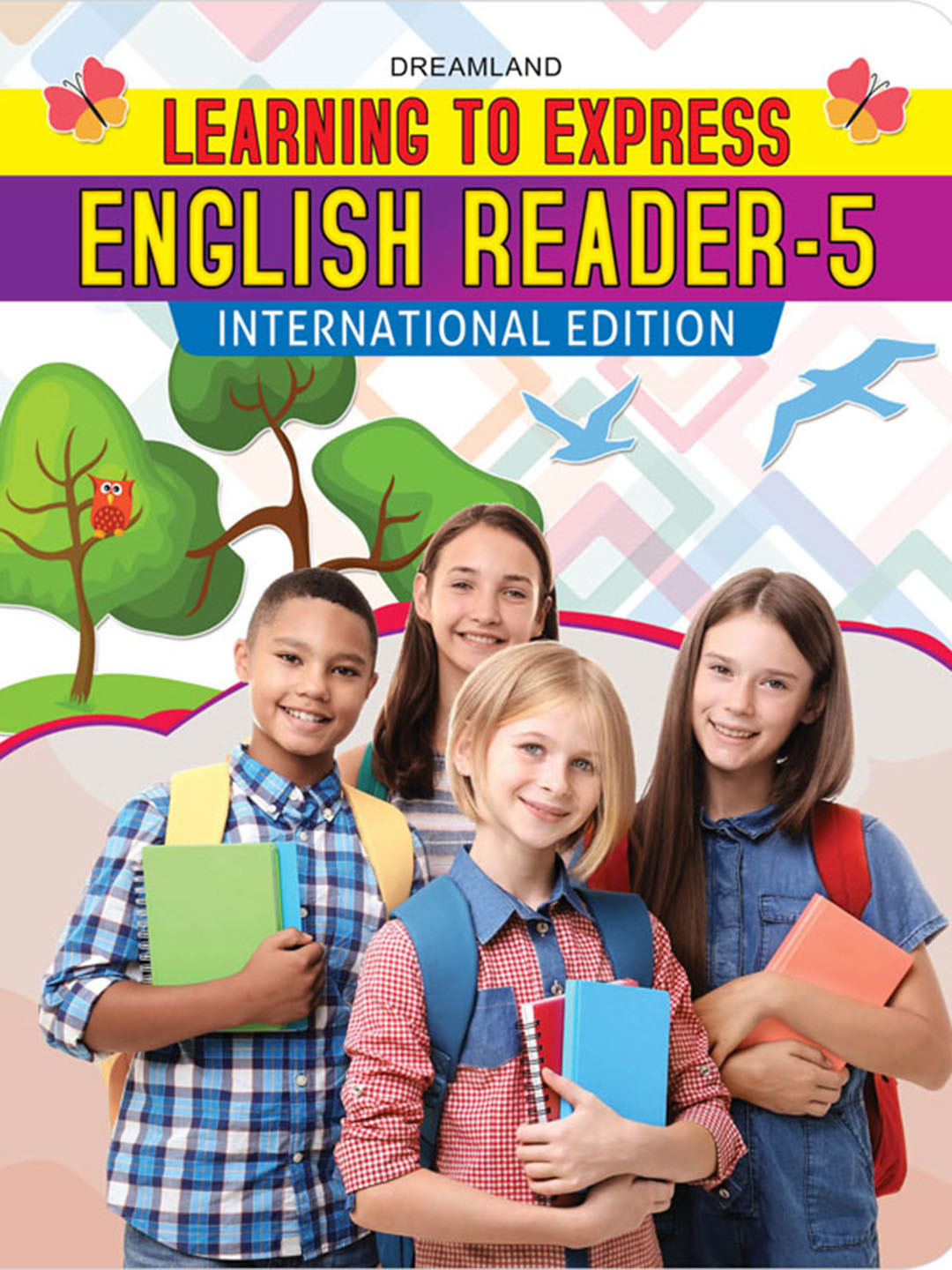 

Dreamland Kids Learning to Express - English Reader Book, Blue