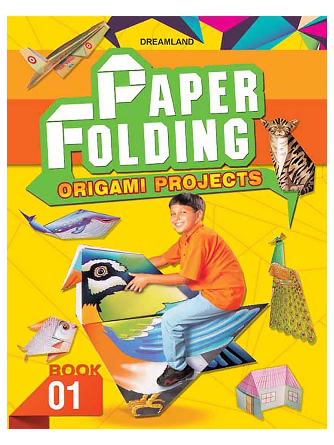 

Dreamland Kids Paper Folding Interactive & Activity Book, Yellow