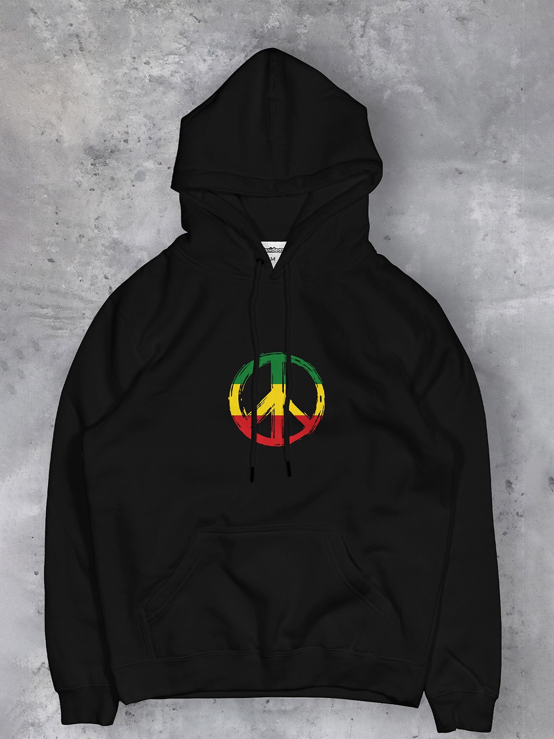 

fanideaz Graphic Printed Hooded Pullover, Black