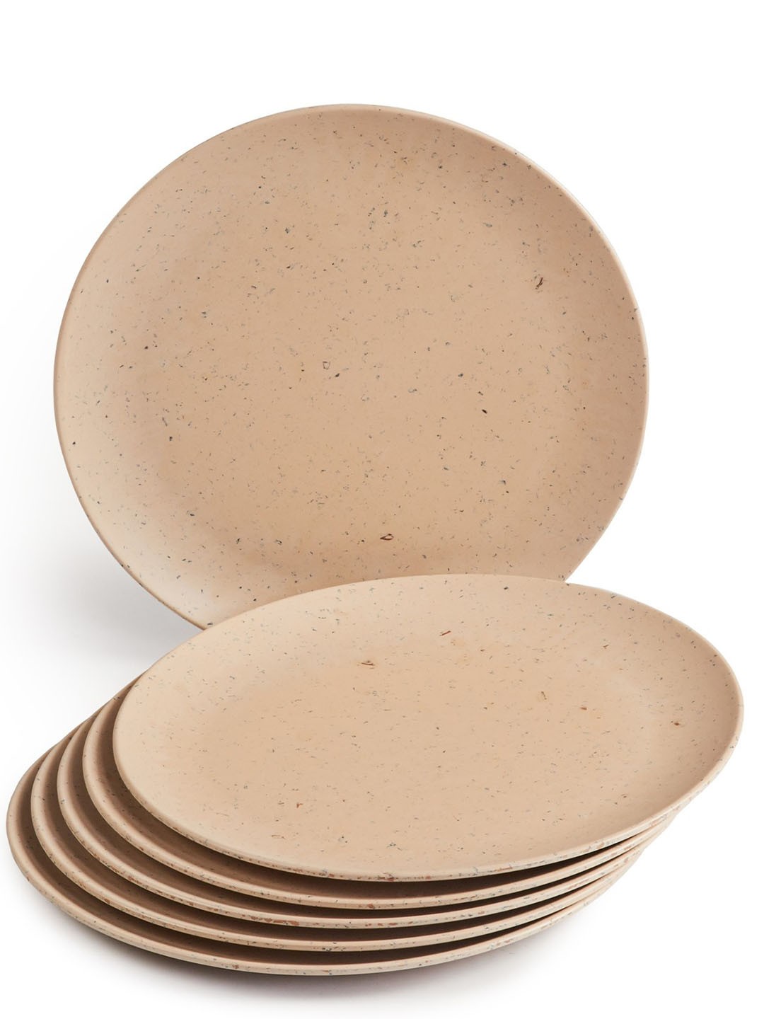 

Red Butler Brown 6 Pieces Printed Bamboo Matte Dinner Plates