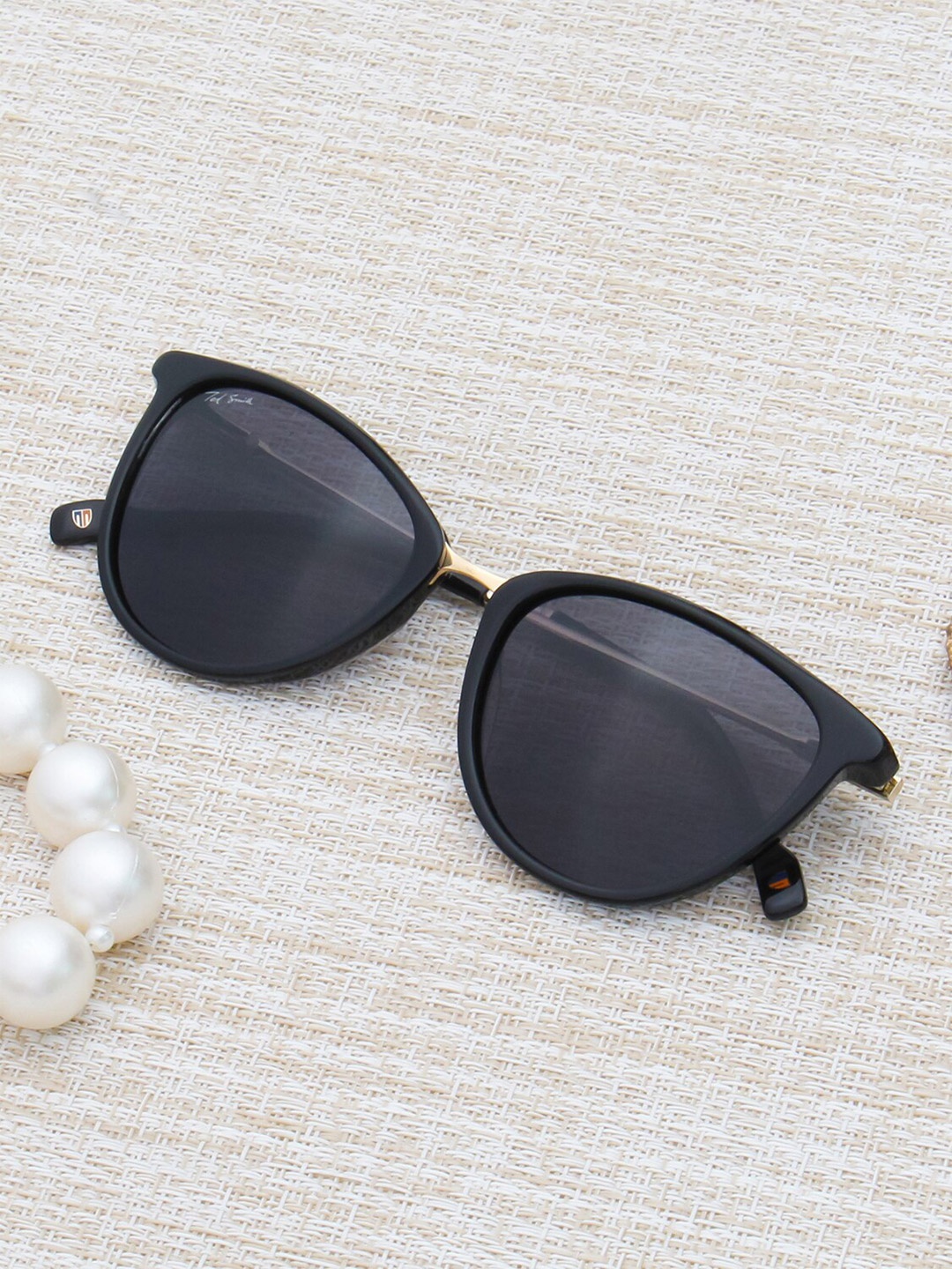 

Ted Smith Unisex Cateye Sunglasses with Polarised Lens-TRICIA_C1, Grey