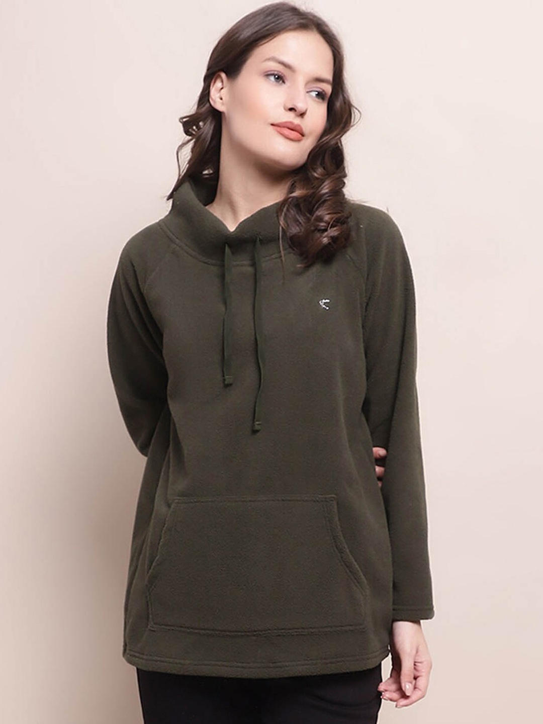 

Kanvin Hooded Pullover Sweatshirt, Olive