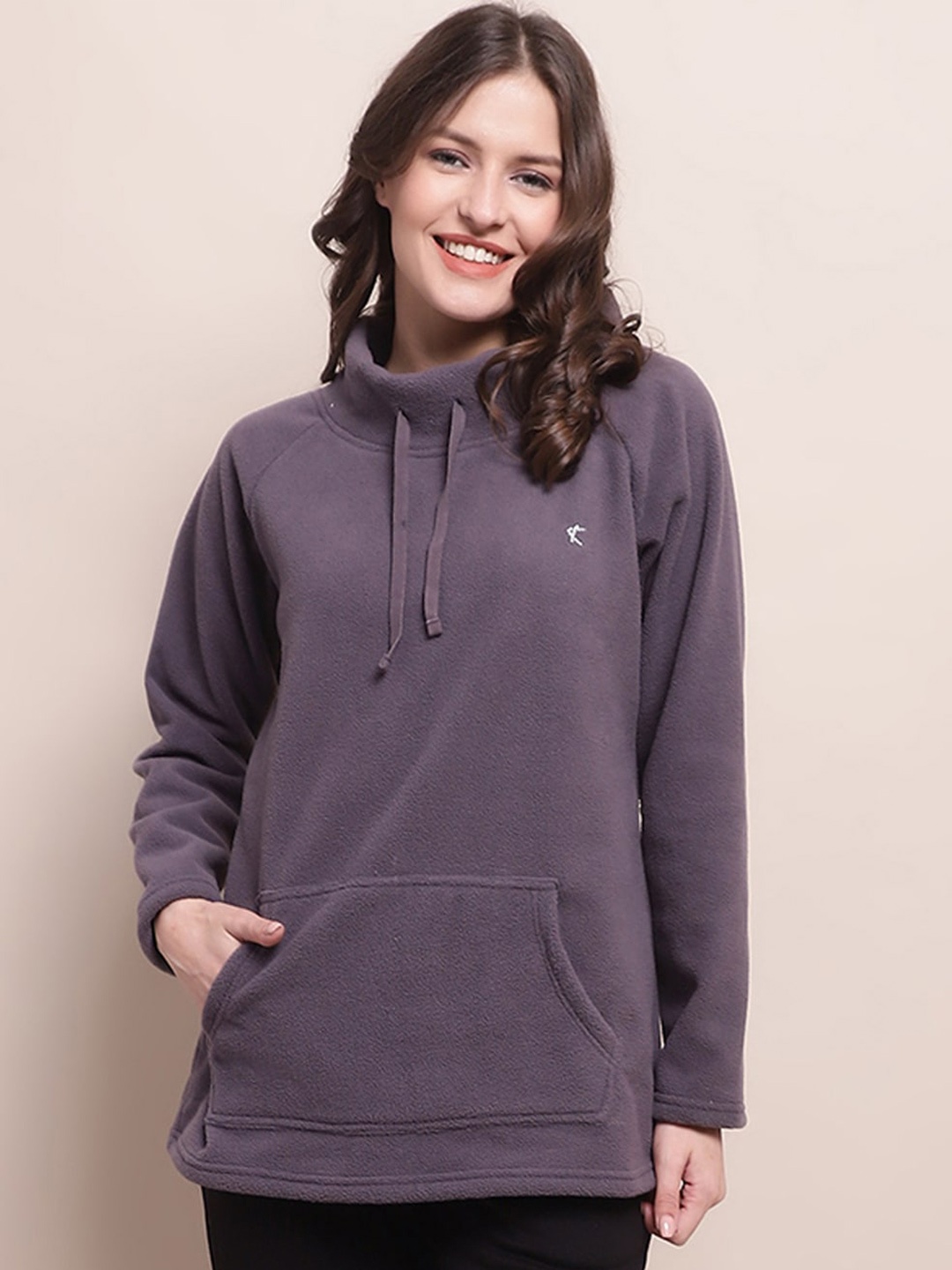 

Kanvin Hooded Pullover Sweatshirt, Grey