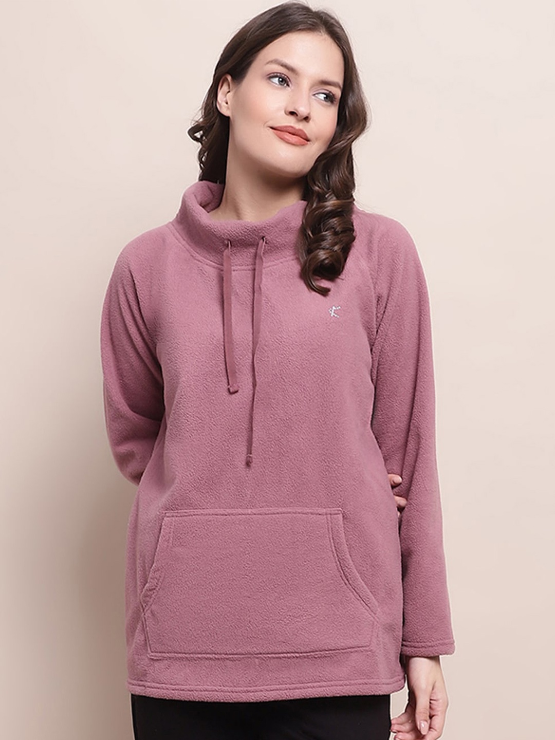 

Kanvin Hooded Pullover Sweatshirt, Pink
