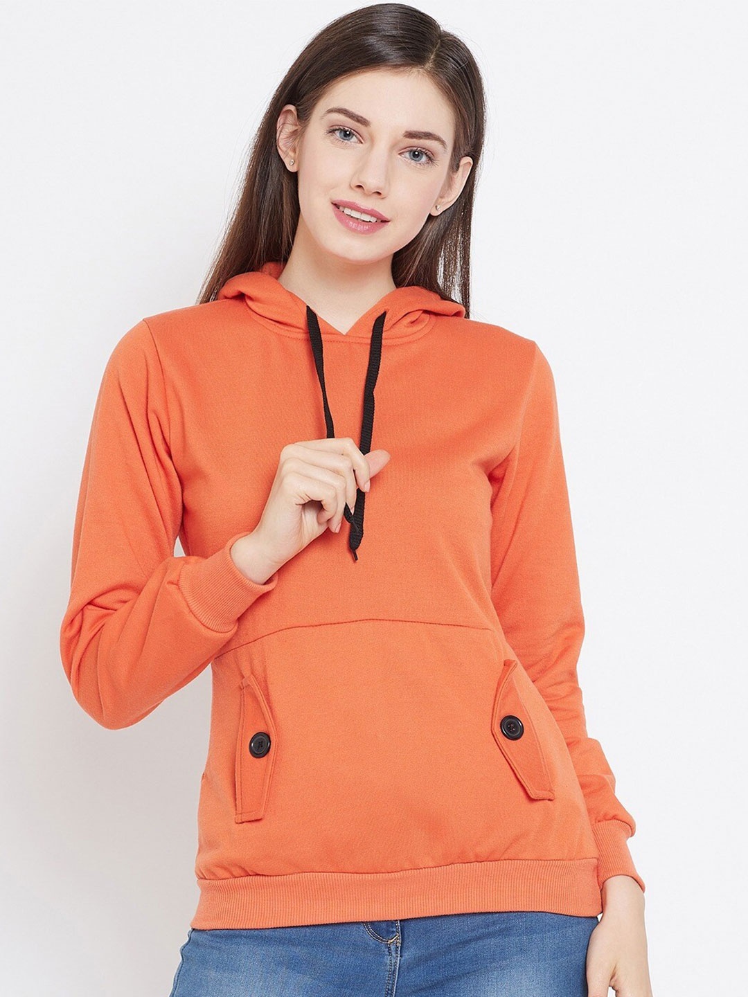 

BAESD Hooded Fleece Sweatshirt, Orange