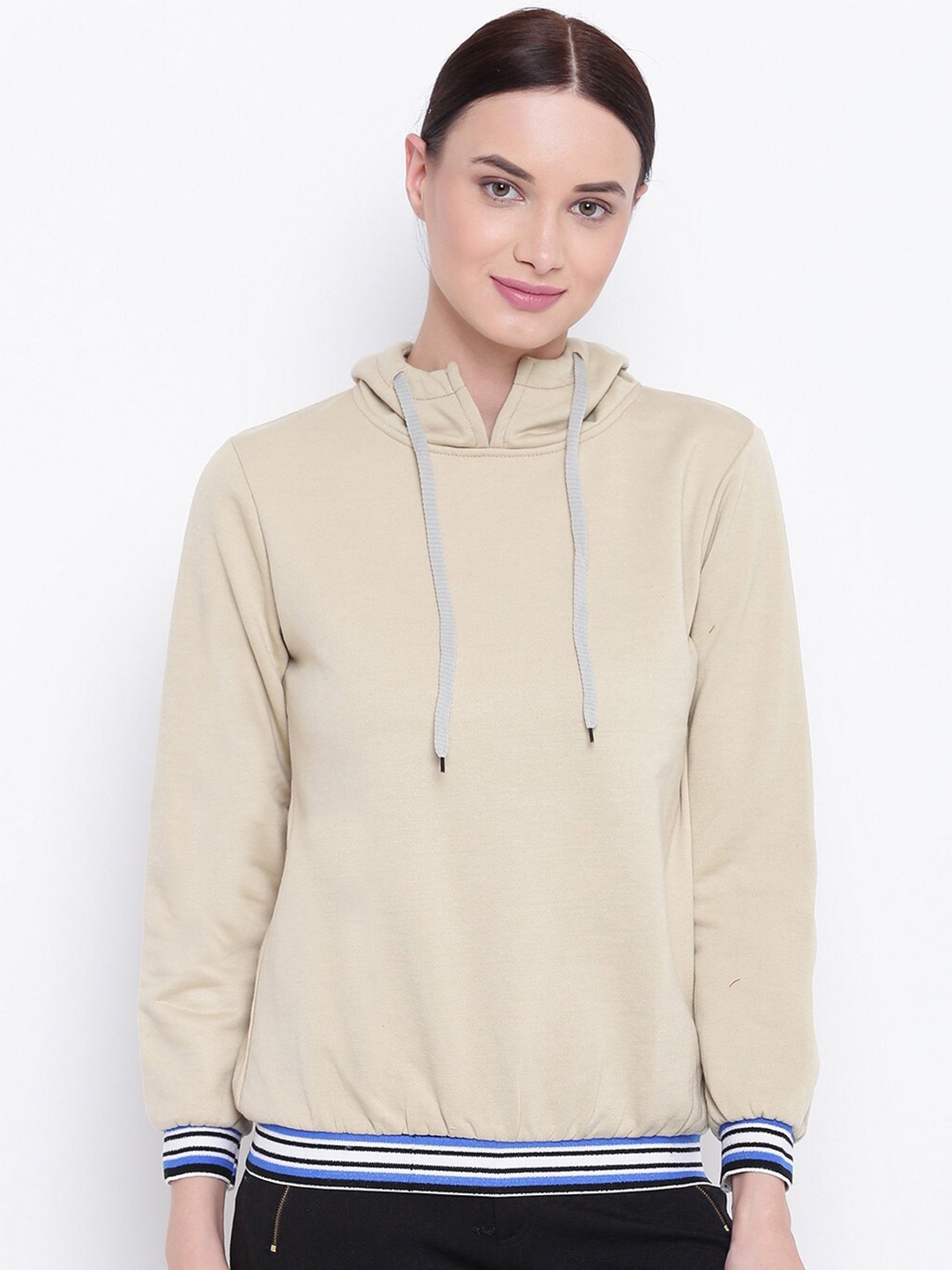 

BAESD Hooded Fleece Pullover, Beige