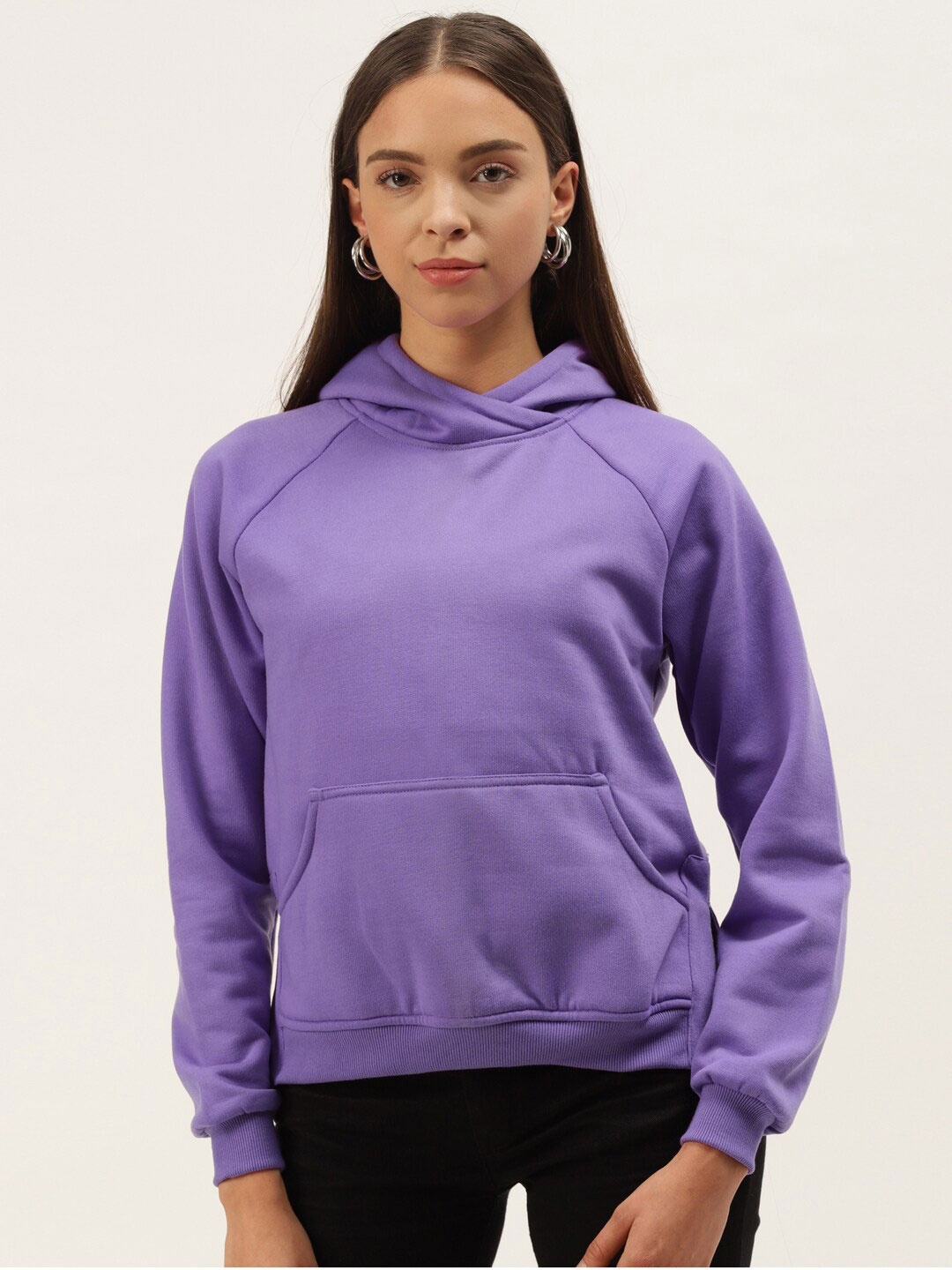 

BAESD Hooded Fleece Pullover, Violet
