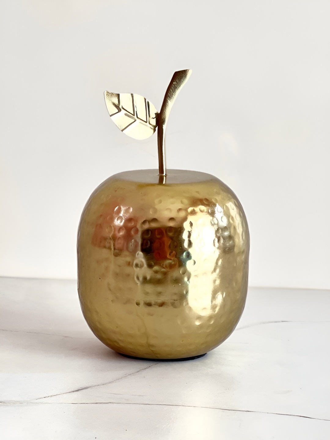 

Timaya's Decor Copper Aluminium Small Apple Showpieces